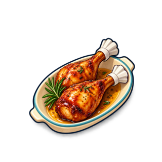 Roast chicken