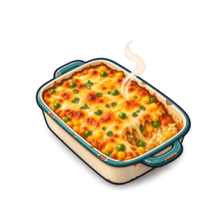 Baked rice